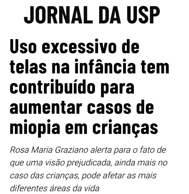 Matéria sobre o tema em Jornal da USP